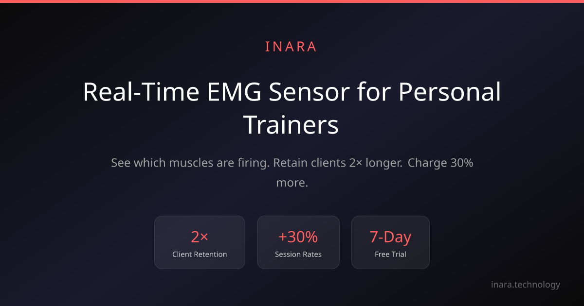 Kişisel Antrenörlerin Müşterilerine İlerlemeyi Gösterme İmkanı Sunan Klipsli Kas Sensörü Geliştirdim